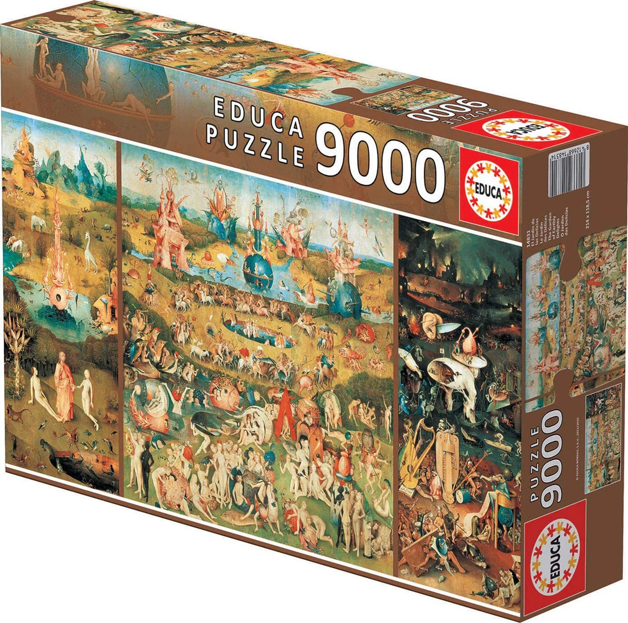 Budget 🤩 Educa 9000 Pieces The Garden Of Earthly Delights 😉 4 Budget 🤩 Educa 9000 Pieces The Garden Of Earthly Delights 😉 - Image 2