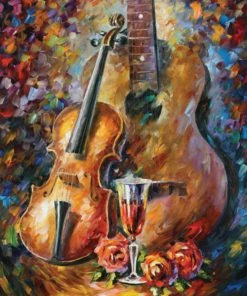 Promo 🔥 Anatolian 500 Pieces Guitar And Violin 🔔