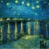 Cheap 🛒 Puzzlelife 500 Pieces Starry Night Rhone River 🧨 -ART Puzzles Store 8809208185593 1