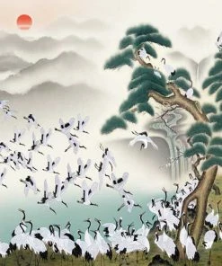 Best Pirce ⭐ Puzzlelife 1000 Pieces White Cranes ❤️