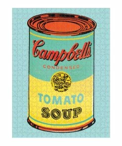 Outlet 👍 Galison 500 Pieces Andy Warhol Soup Can 🔔