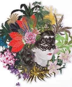 Coupon ๐ Galison 750 Pieces Christian Lacroix Heritage Collection Mamzelle Scarlet 750 Piece Shaped Puzzle ๐คฉ