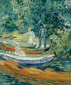 Budget ๐ Pomegranate 1000 Pieces Bank Of The Oise At Auvers ๐