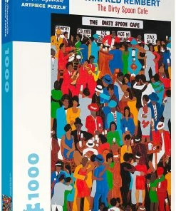 Hot Sale ✔️ Pomegranate 1000 Pieces The Dirty Spoon Cafe 🤩 -ART Puzzles Store 9781087502724 B