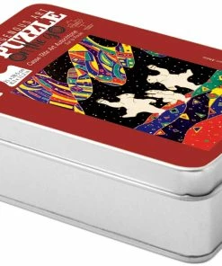 Cheap 👏 Indigenous Collection 72 Pieces Dancing Bears Puzzle On The Go Mini Puzzle 🥰 -ART Puzzles Store POD1373PZSM BOX
