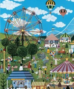 Flash Sale ❤️ Tomax Puzzles 1000 Pieces Carnival Time In Willow Bend 🤩