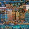 Coupon ⭐ Dowdle Folk Art 500 Pieces Amsterdam ✨ -ART Puzzles Store amsterdam500piecepuzzledowdlefolkart1