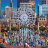 Deals 🔥 Dowdle Folk Art 500 Pieces Atlanta 🤩 -ART Puzzles Store atlantadowdlefolkart524frontmain500piecepuzzle1