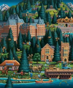 Wholesale ⭐ Dowdle Folk Art 500 Pieces Banff ⌛