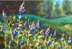 New 🛒 Surelox 500 Pieces Beautiful Purple Flowers ✨