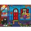 Deals 👍 Jacarou Puzzles 1000 Pieces My Little Blue House By Anie Maltais ❤️