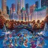 Best deal ⭐ Dowdle Folk Art 1000 Pieces Central Park 🥰