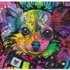 Cheapest 🔥 Trefl 501 Pieces Colorful Puppy Wooden Puzzle ⌛ -ART Puzzles Store colorfulpuppywoodenpuzzle1000piecestrefl1