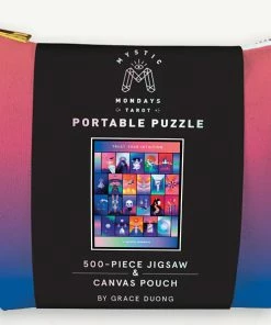 Best Pirce 🔔 Chronicle Books 500 Pieces Mystic Mondays Tarot Portable Mini Puzzle 👍