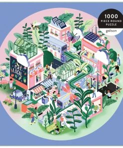 Hot Sale π Galison 1000 Pieces Green City π€©