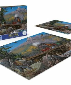 Promo 😍 Ceaco 750 Pieces Moving Thru ❤️ -ART Puzzles Store movingthroughblaylockpuzzleceacofrontmain13