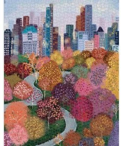 Best Sale ❤️ Galison 1000 Pieces Parkside View 🧨 -ART Puzzles Store parksideview1000piecepuzzlegalison123