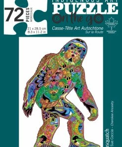 Top 10 🔥 Indigenous Collection 72 Pieces Sasquatch Mini On The Go Puzzle 🛒