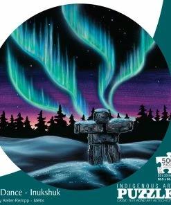 Best reviews of 🧨 Indigenous Collection 500 Pieces Sky Dance - Inukshuk 👍