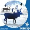 Wholesale ❤️ Indigenous Collection 500 Pieces Caribou Winter ✔️ -ART Puzzles Store product POD2132PZR