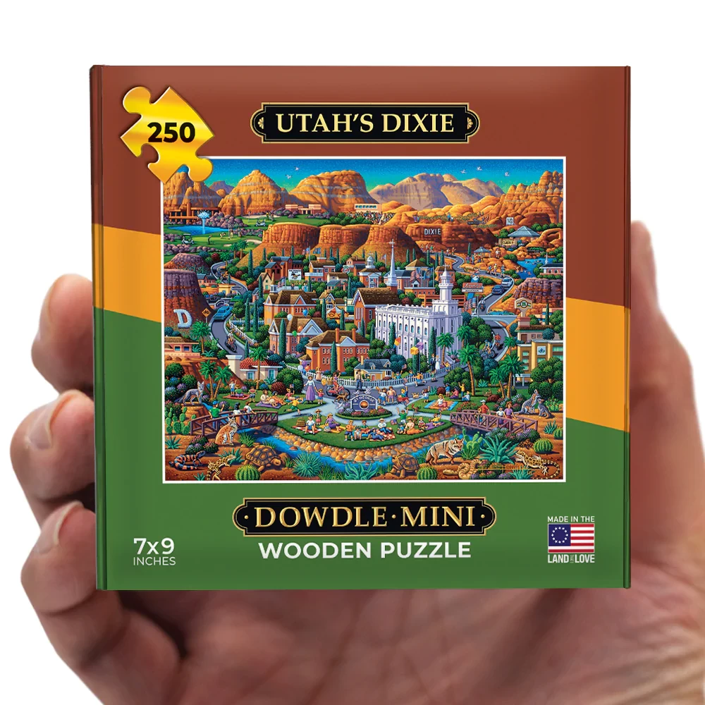 Best deal π― Dowdle Folk Art 250 Pieces Utah's Dixie Mini Puzzle β 5 Best deal π― Dowdle Folk Art 250 Pieces Utah's Dixie Mini Puzzle β - Image 3